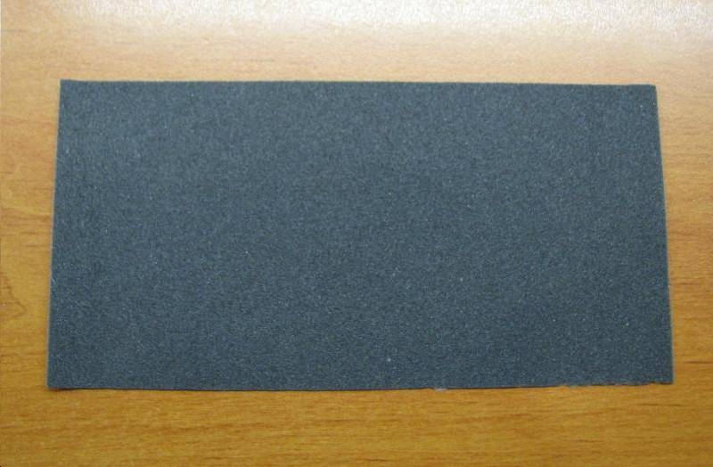 Abrasif en tissu souple grain 3600 / Polishing paper grit 3600