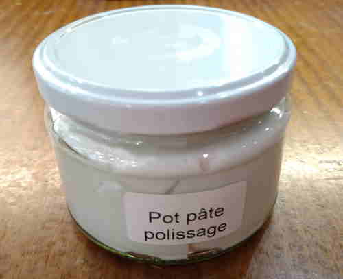 Pot pâte tonneau polissage / Paste for polishing 