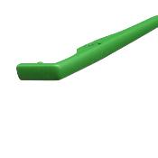 1 Paire de Branches Flex Métal Vert intense mat