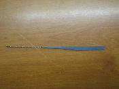 5 paires Branches inox larg 8mm