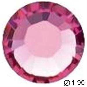 TUBE 10 STRASS G5 ROSE